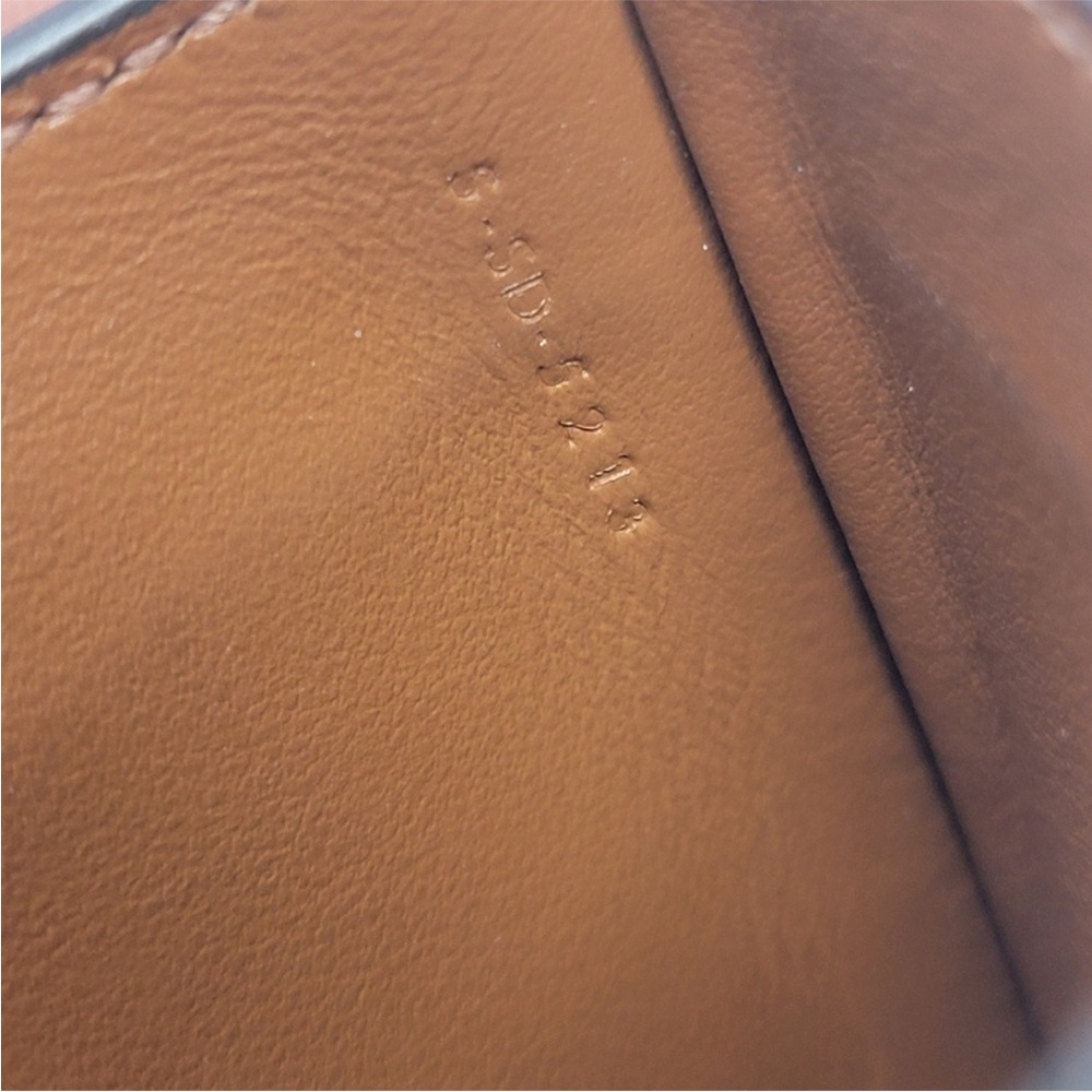 Celine Triomphe Card Holder in Coated Canvas and Calfskin.in EUC - Picture 7 of 9